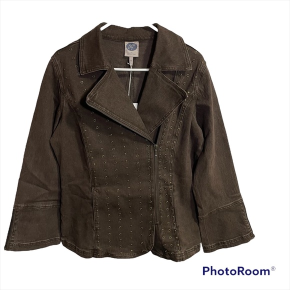 DG2 By Diane Gilman Denim jacket - Picture 1 of 11